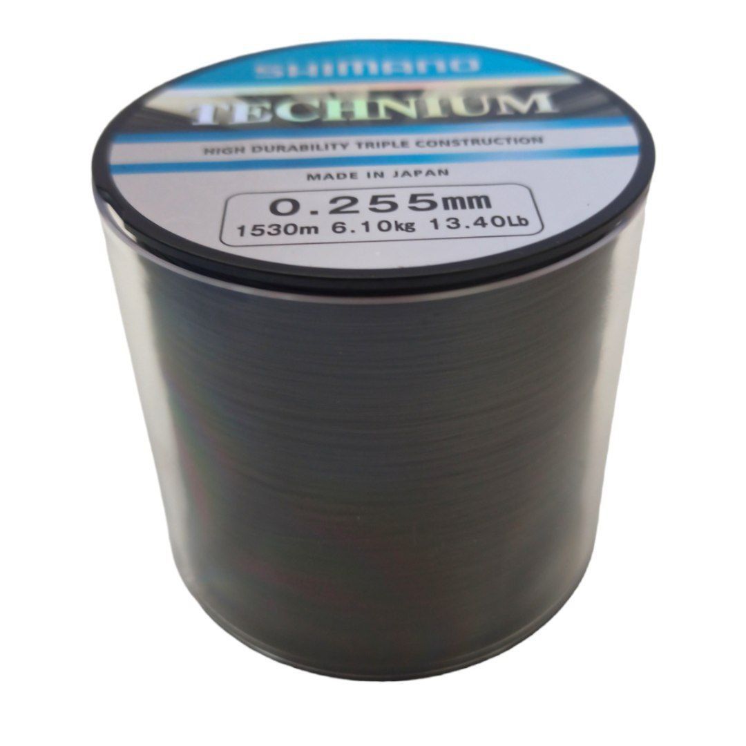Fil De Pêche Shimano Technium 450 M 0.405 Mm - Monofilament Trois Couches Pour Lancers Plus Longs Et Plus Résistant