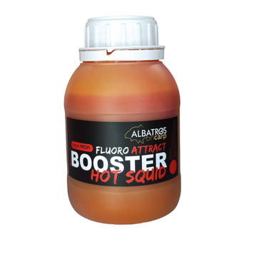 BOOSTER Hot SQUID fluoro attract Albatros oncarp® 0,5 л
