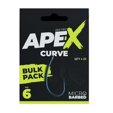 Гачки Ridge Monkey Ape-X Curve Barbed Bulk Pack 25 шт size 6