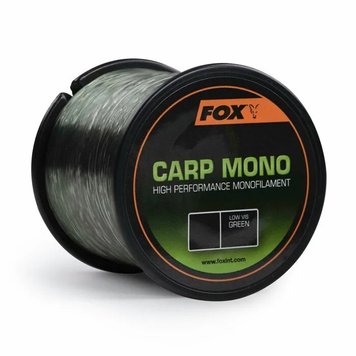 Леска карповая Fox  0,35 mm Carp Mono Green 18 Lb 1000 m