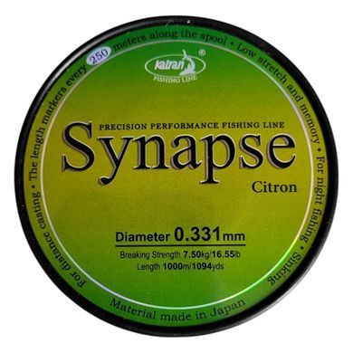Жилка Kartan Synapse Citron 0,331 мм 1000м