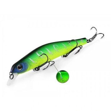Воблер Bearking Orbit 110SP, 17 г, 0,8&ndash;1,2 м, колір K (Green Lizzard)