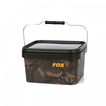 Ведро для прикормки Fox Camo Square Buckets 5 Litre