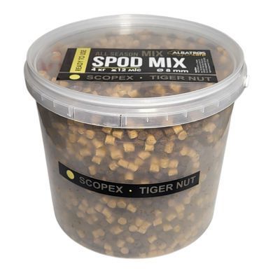 Пеллетс Ready Spod Mix All season MIX TIGER NUT 8 мм Albatros oncarp&reg;