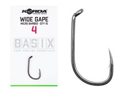 Карповые крючки Korda Basix Wide Gape Hooks size 6