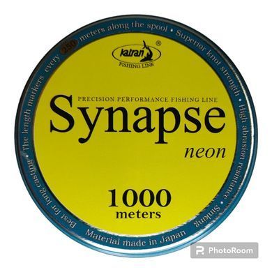 Жилка Katran Synapse Neon 0,286 мм 1000 м