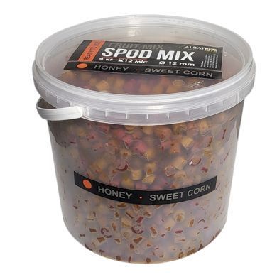 Пеллетс Ready Spod Mix FRUIT MIX Мед-Кукурудза 12 мм Albatros oncarp&reg;