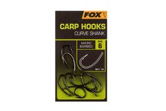 Крючки Fox Carp Hooks Curve Shank №4